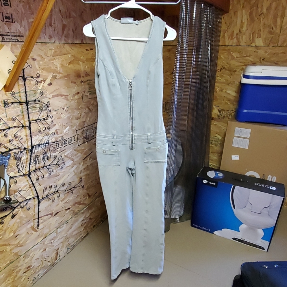 Jlo denim jumpsuit